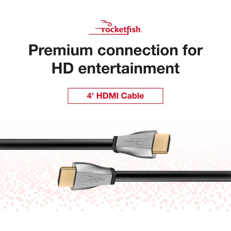 Rocketfish 4 ft HDMI 18GBps Ultra HD 4Kx2K 1080p - Image 2